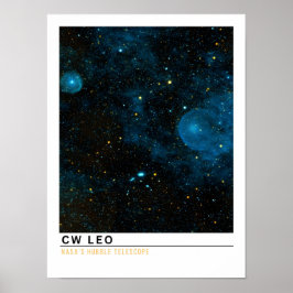 CW Leonis IRC +10216 Weltraumbildung Poster