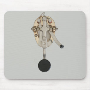 CW-Schlüsselrechner-Maus mit Morbus-Code Mousepad