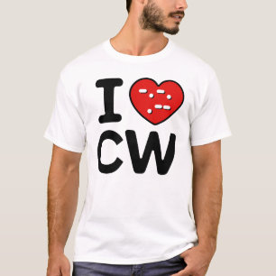 CW-Signal - Morse-Code-Power T-Shirt