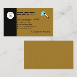 CWI   AWS Certified Welder Business Card Visitenkarte