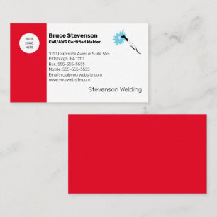 CWI   AWS Certified Welder Business Card Visitenkarte
