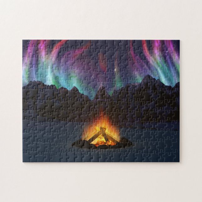 Cwm Aurora Rätsel Puzzle (Horizontal)
