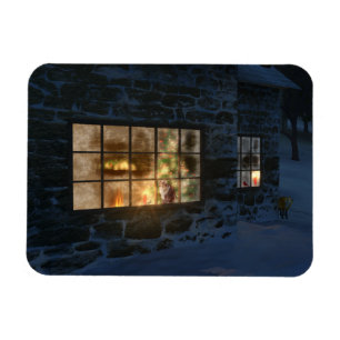 Cwm Christmas Flexible Magnet