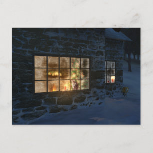 Cwm Christmas Postcard Postkarte