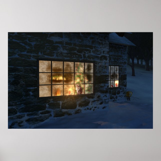 Cwm Christmas Print Poster (Vorne)