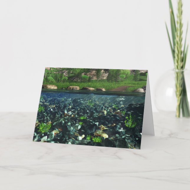 Cwm River Card Karte (Vorderseite)