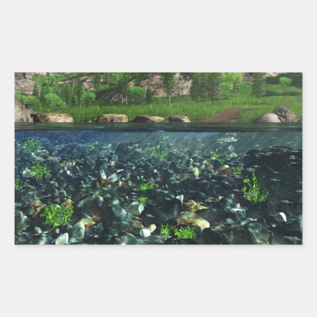 Cwm River Stickers (Vorderseite)