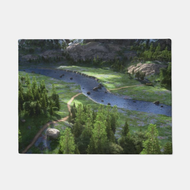 Cwm Solitude Doormat Fußmatte (Vorderseite)