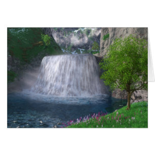 Cwm Wasserfall Card