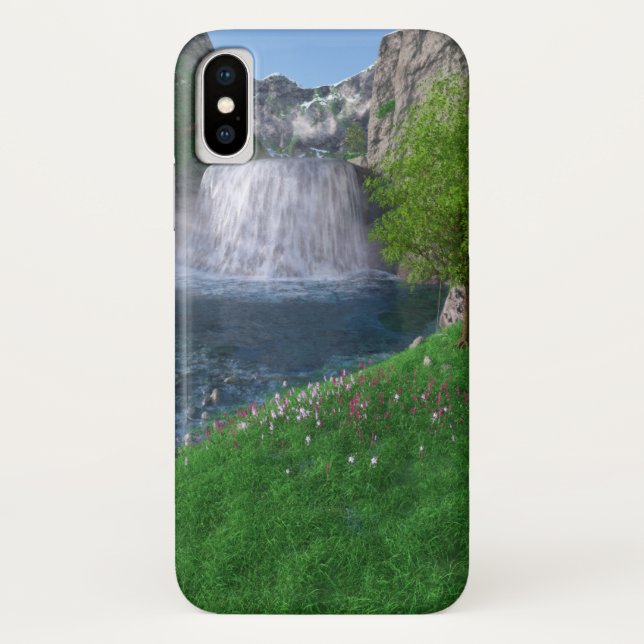 Cwm Waterfall iPhone Case-Mate Case-Mate iPhone Hülle (Rückseite)