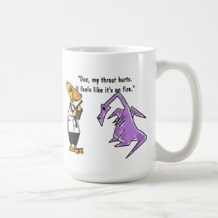 CY, lustige Doktor-und Drache-Tasse oder Tasse
