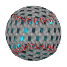 Cyan-Bild unter grauen Tellern, rechteckige Formen