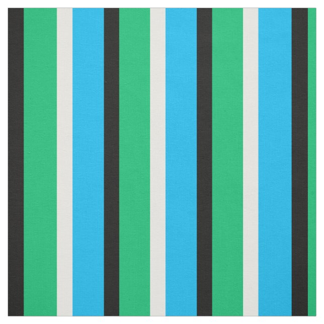 Cyan Blue Green Stripes Textile Stoff (Muster)