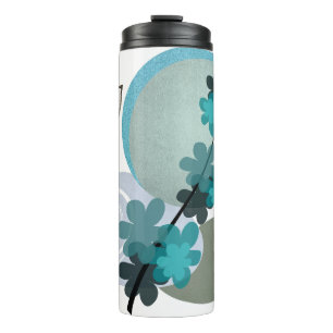 Cyan Boho Thermosbecher