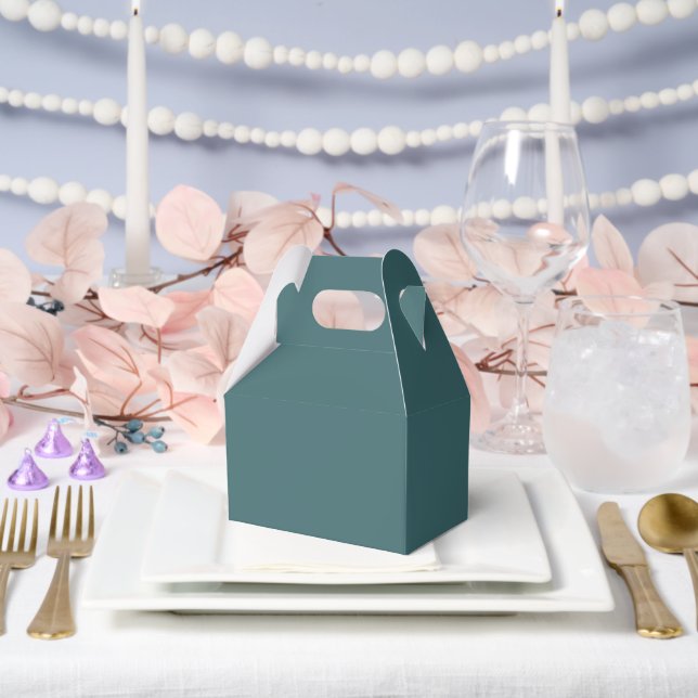 Cyan Geschenkschachtel (Hochzeit)
