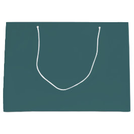Cyan Große Geschenktüte