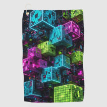 Cyan Magenta Limette Cyberpunk | Extrem 3D