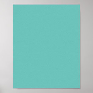 Cyan Opaque, Glacier, Golfstrom, Poster
