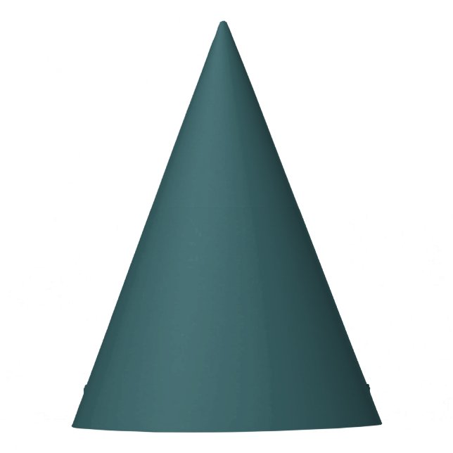 Cyan Partyhütchen (Vorderseite)