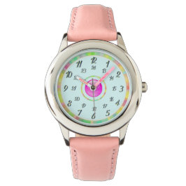 Cyan Pink Watch Armbanduhr