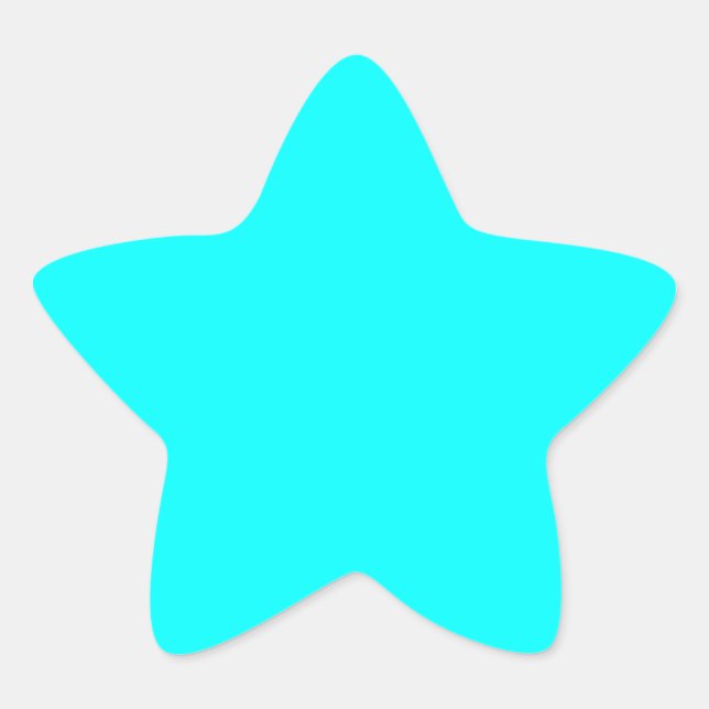 Cyan Sticker (Vorderseite)