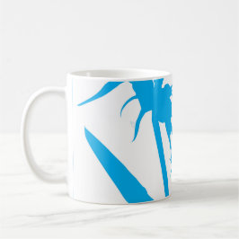 CYAN - Tazon con Flor del paraíso en calipso Kaffeetasse