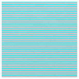 Cyan und hellrosa farbene Streifen Stoff