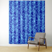 Cyanblaue unregelmäßige abstrakte Gestaltung