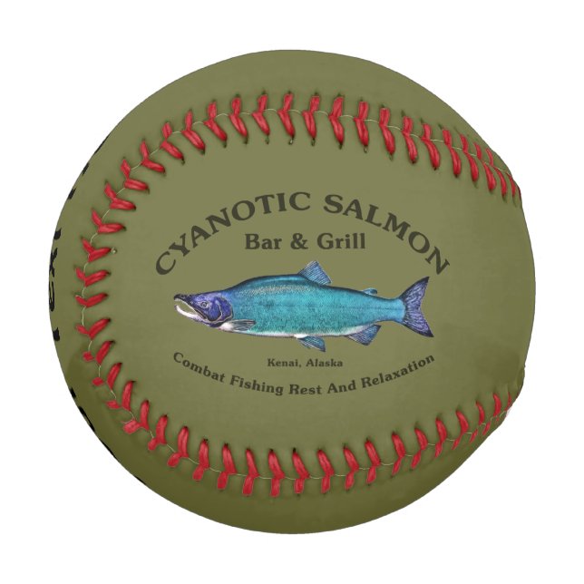 Cyanotic Lachs Bar & Grill Baseball (Vorderseite Links)