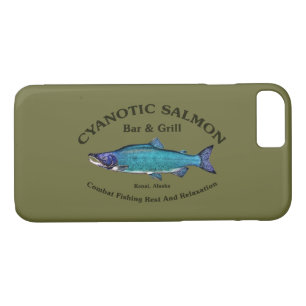 Cyanotic Lachs Bar & Grill Case-Mate iPhone Hülle