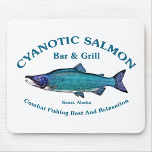 Cyanotic Lachs Bar & Grill Mousepad