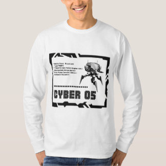 Cyber 05 Mech Roboter Design T-Shirt