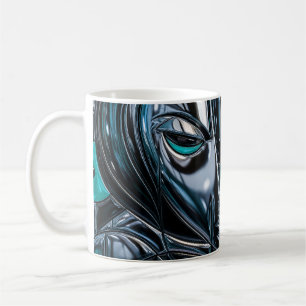 Cyber Abstract Kaffee Kaffeetasse
