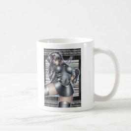 Cyber Anime Girl Tasse