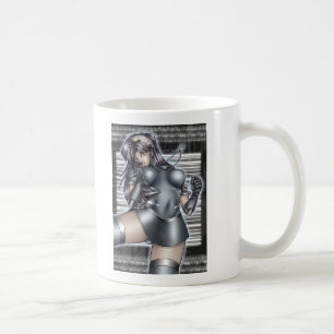 Cyber Anime Girl Tasse