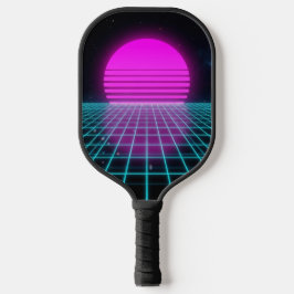 Cyber Athletic Laser Horizon Neon 80er Custom  Pickleball Schläger