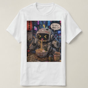 Cyber-Bissen – Roboter-Ramen-Nacht T-Shirt
