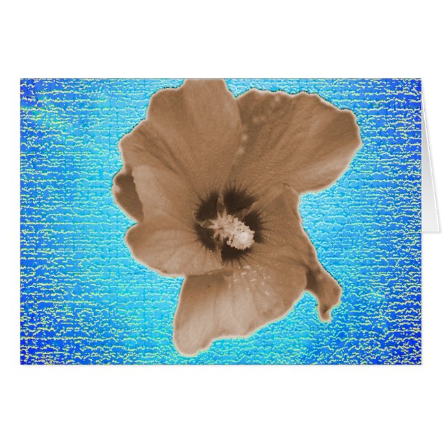 Cyber-Blume, digitales Design (Vorderseite (Horizontal))