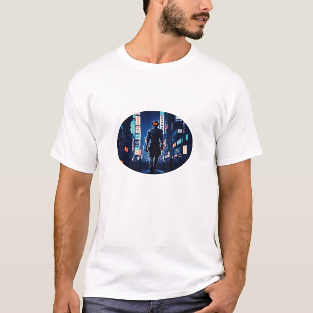 Cyber City Boy T-Shirt (Vorderseite)