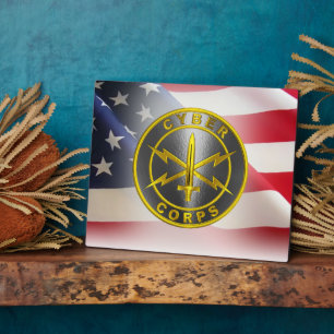 Cyber Corps Army Veteran Fotoplatte