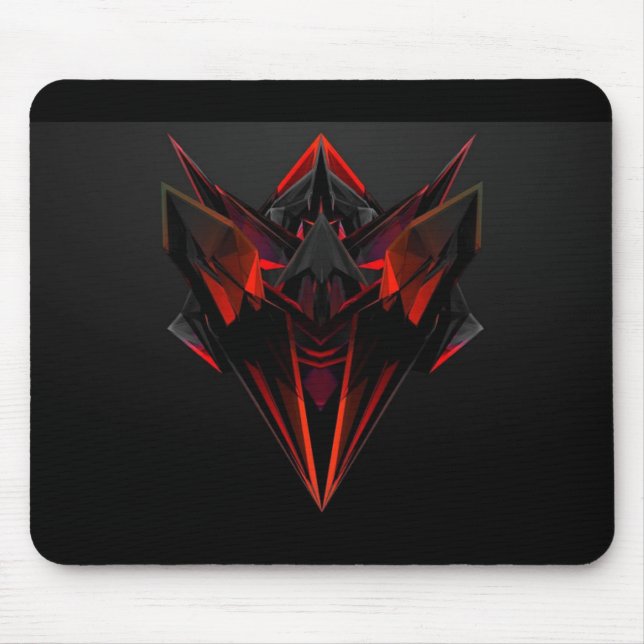 Cyber Force Gaming Mousepad (rot) (Vorne)