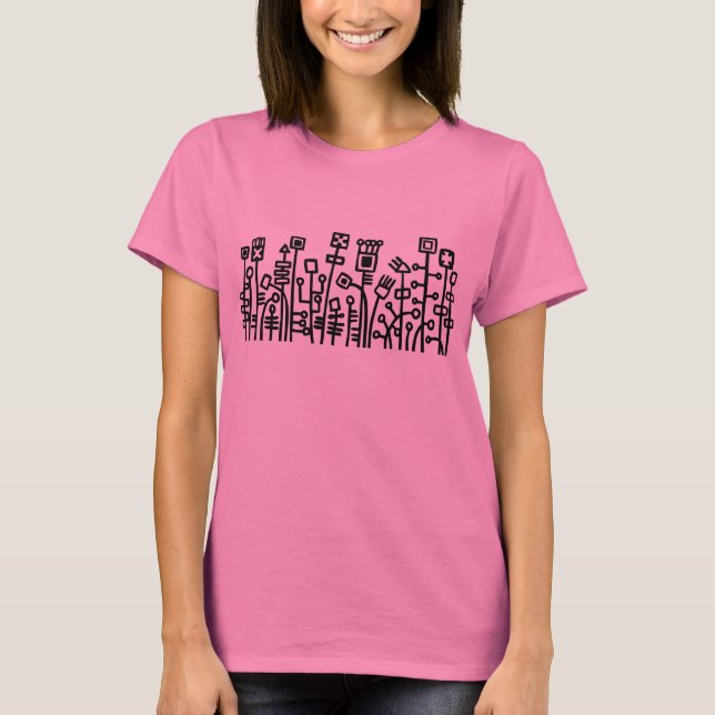 Cyber Garden T-Shirt (Vorderseite)