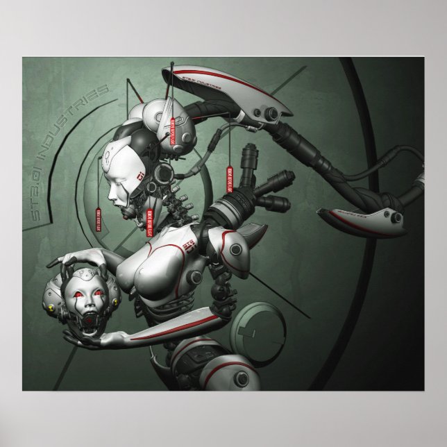 Cyber Geisha Poster (Vorne)