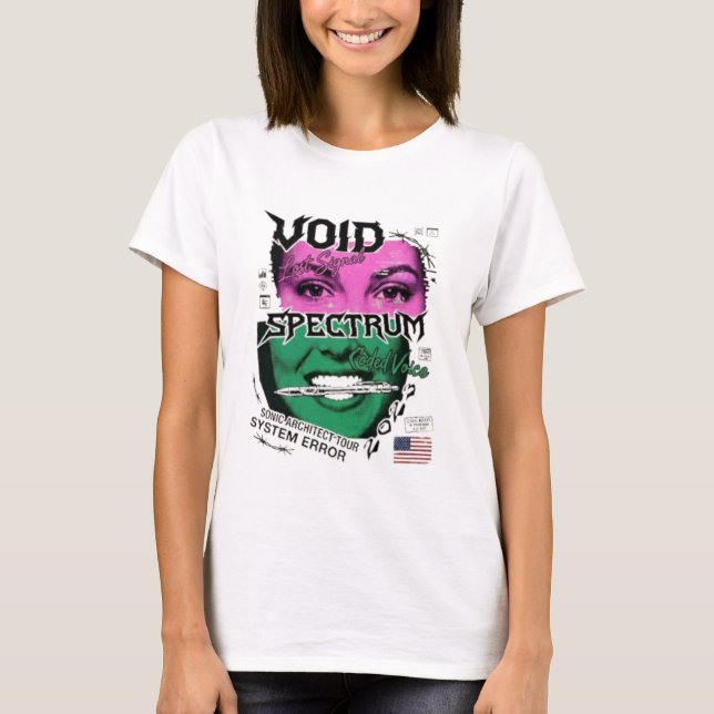 Cyber Glitch  T-Shirt (Vorderseite)
