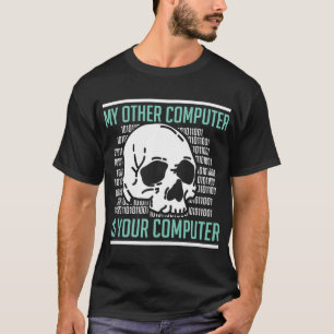 Cyber Hacker Computer Security Experte Cybersecuri T-Shirt