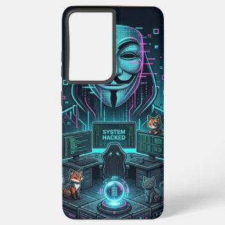 Cyber Hacker Samsung Case Galaxy Hülle