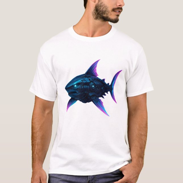 Cyber-Hai T-Shirt (Vorderseite)