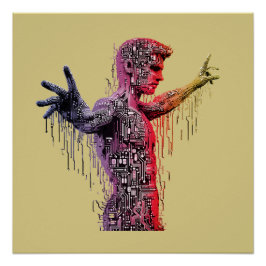 Cyber Human Poster