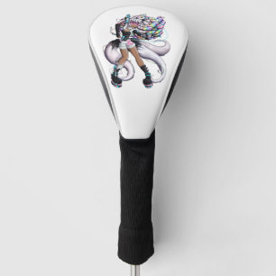 Cyber Kitsune Mädchen Golf Headcover