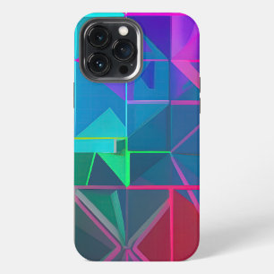 Cyber Lattice: Ein Spektrum des Lichts iPhone 13 Pro Max Hülle